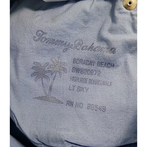 Tommy Bahama Boracay Beach Shorts Light Sky Blue Women’s 6 Coastal Resort Vibes - Picture 4 of 9
